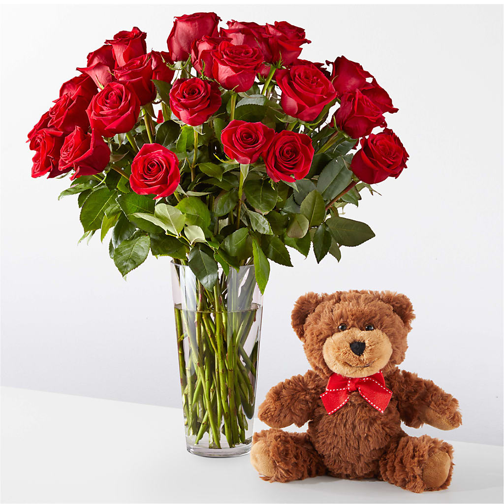 Romantic Long Stem Red Rose Bouquet Bundles – Greater Fayetteville Flower Shop, Springdale AR