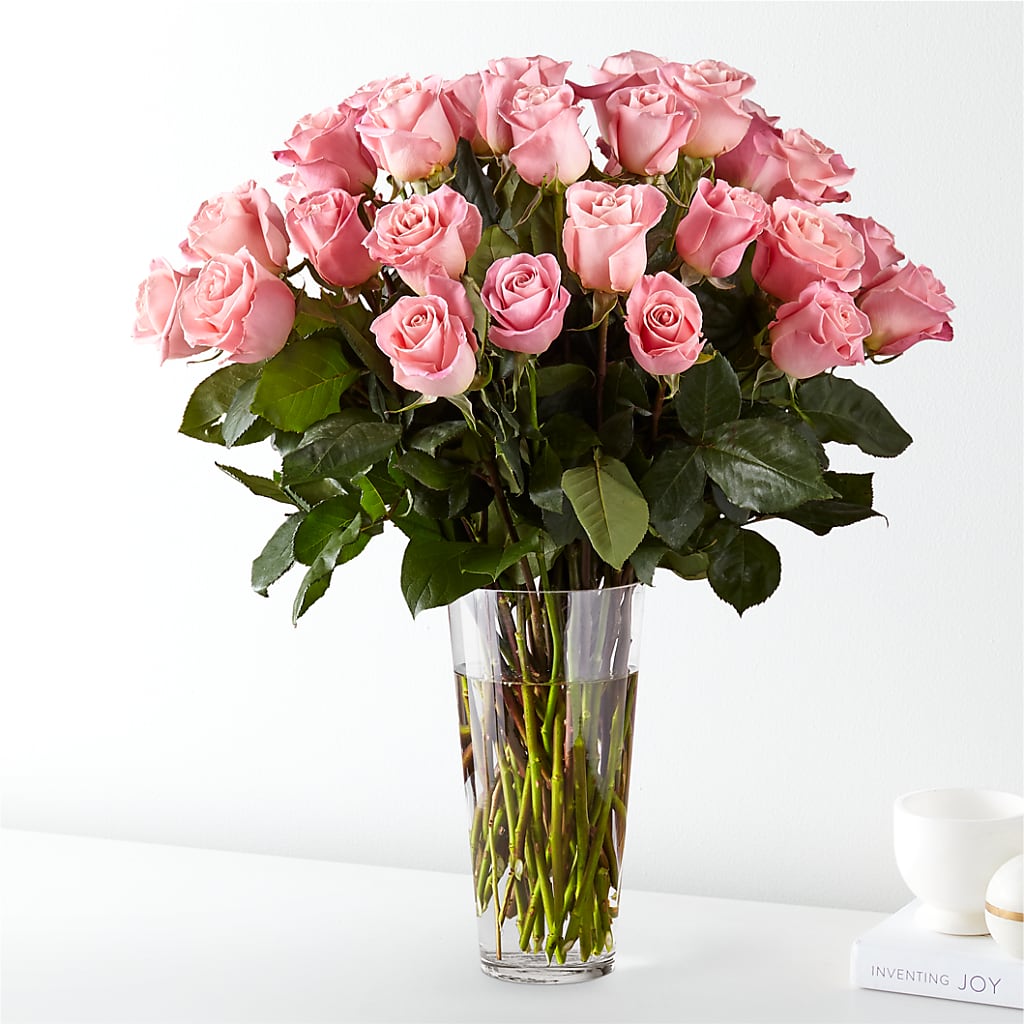 Long Stem Pink Rose Bouquet – Greater Fayetteville Flower Shop, Springdale AR