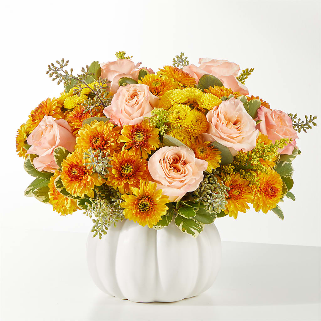 Peachy Pumpkin – Greater Fayetteville Flower Shop, Springdale AR