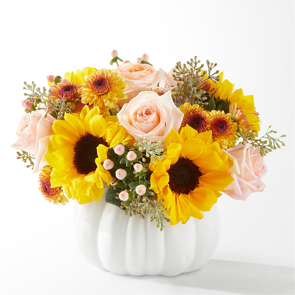Pumpkin to Talk About Bouquet – Greater Fayetteville Flower Shop, Springdale AR