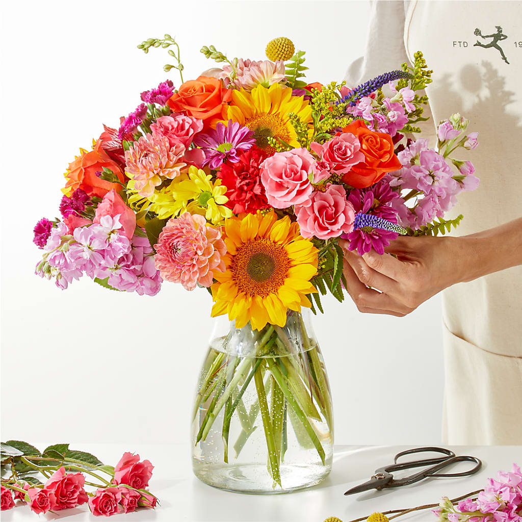 Cue the Confetti - A Florist Original – Greater Fayetteville Flower Shop, Springdale AR