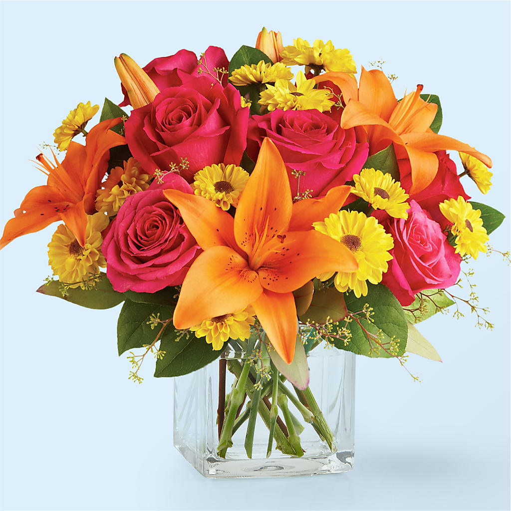 Neon Lights Bouquet – Greater Fayetteville Flower Shop, Springdale AR