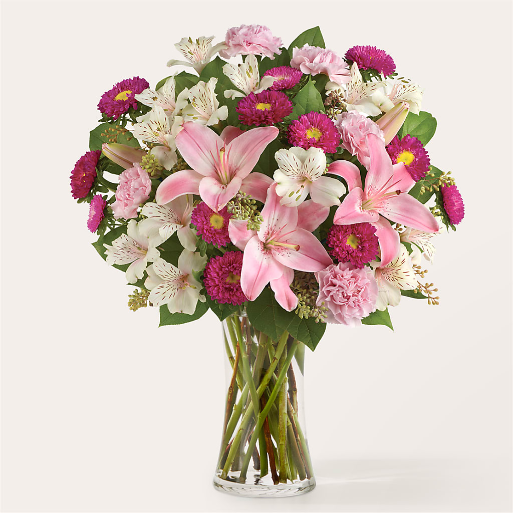 Feeling Fuchsia Bouquet – Greater Fayetteville Flower Shop, Springdale AR