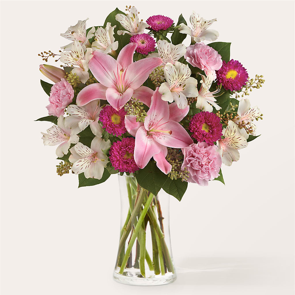 Feeling Fuchsia Bouquet – Greater Fayetteville Flower Shop, Springdale AR