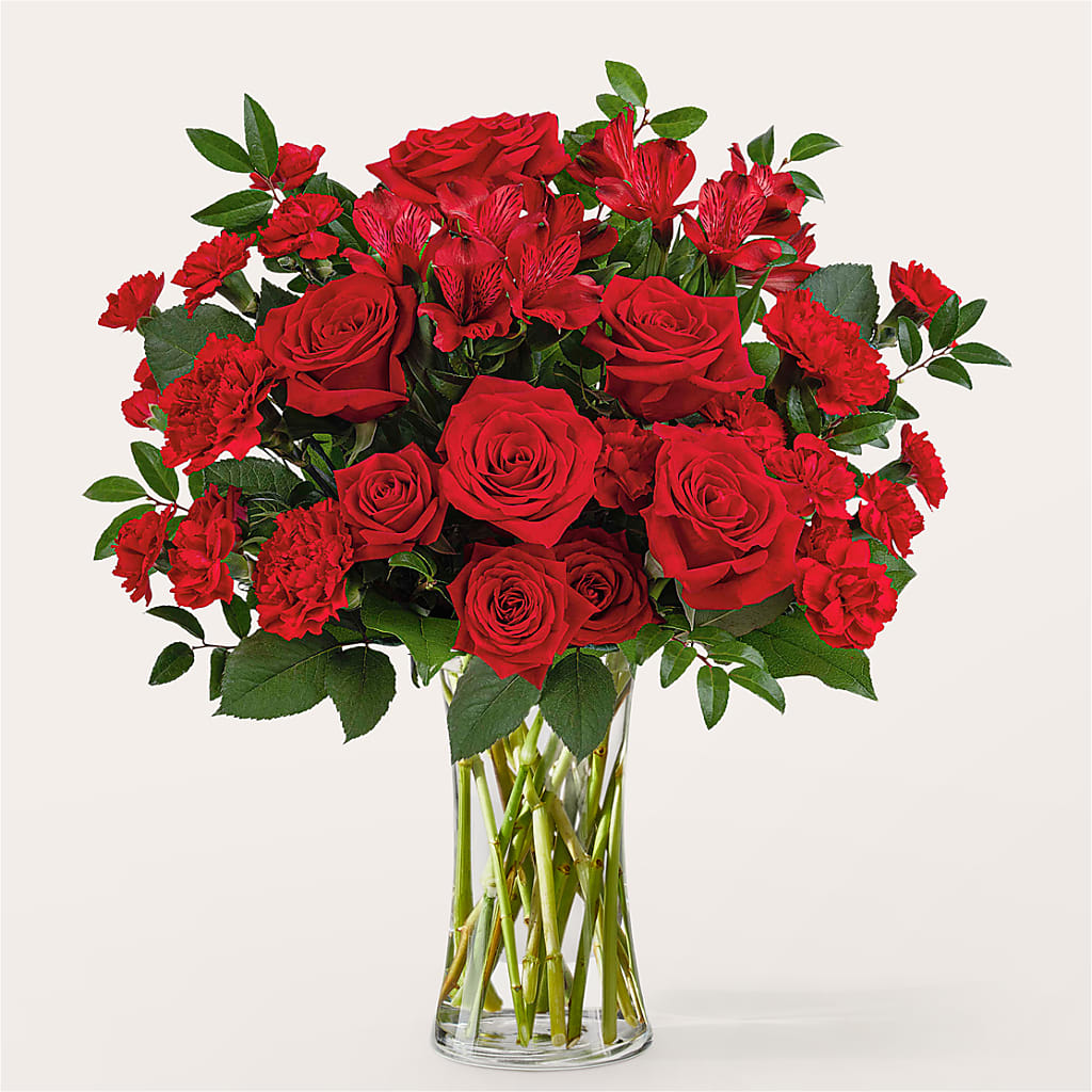 Brilliant Ruby Bouquet – Greater Fayetteville Flower Shop, Springdale AR