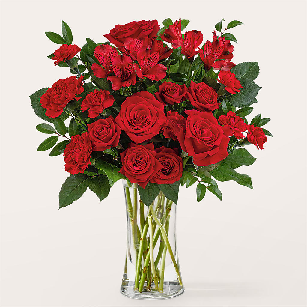 Brilliant Ruby Bouquet – Greater Fayetteville Flower Shop, Springdale AR