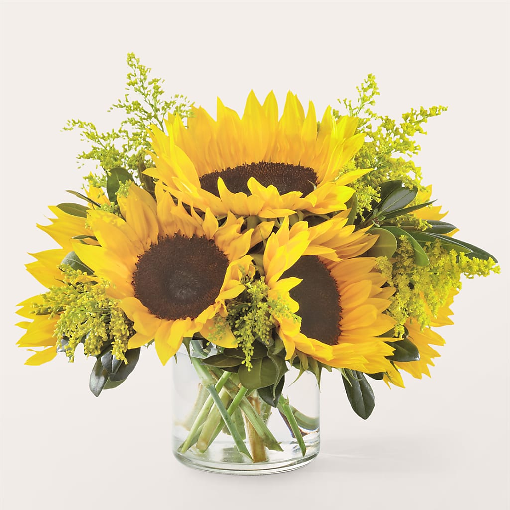 Beaming Sunflower Bouquet – Greater Fayetteville Flower Shop, Springdale AR