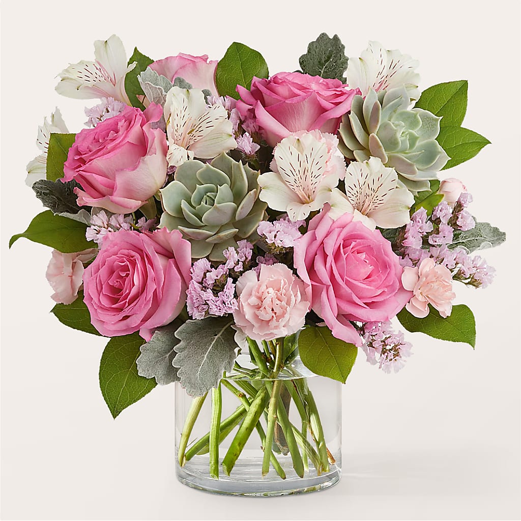 Dusty Rose Bouquet – Greater Fayetteville Flower Shop, Springdale AR