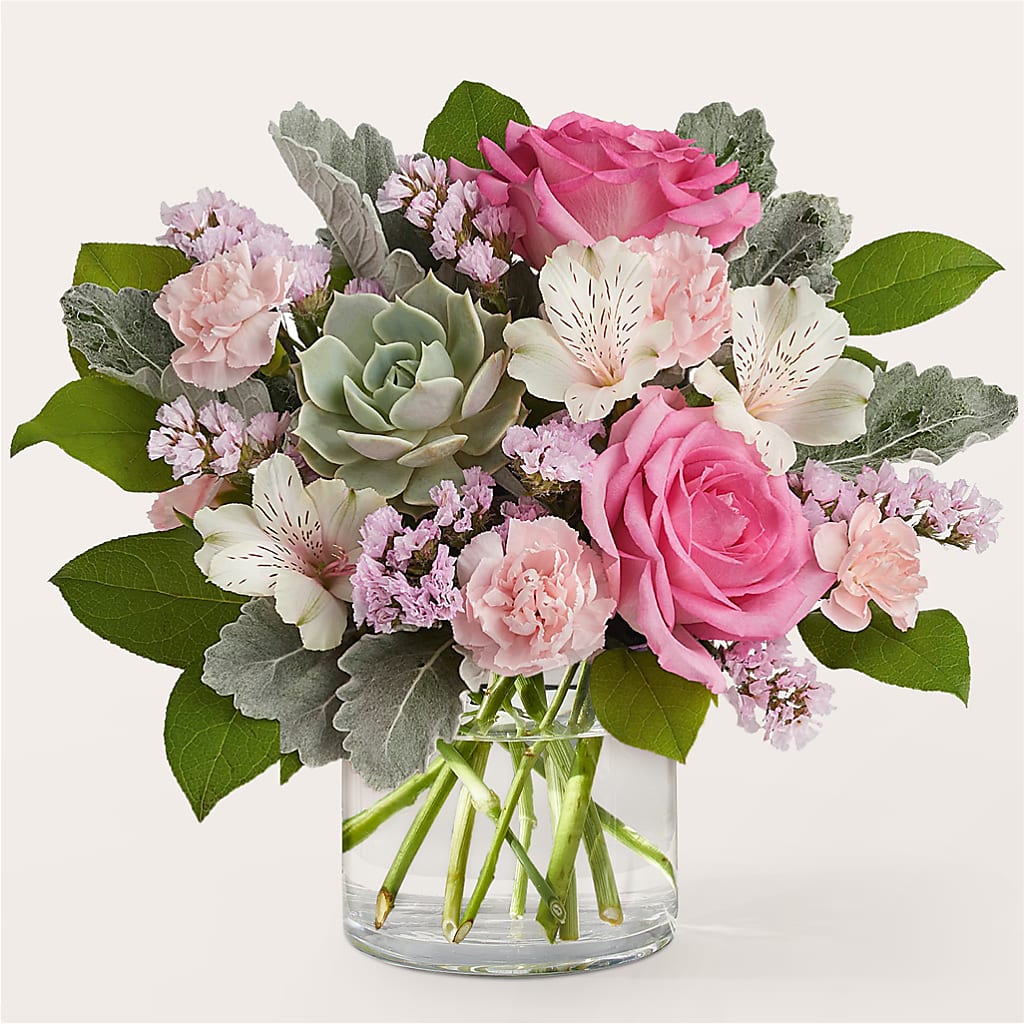 Dusty Rose Bouquet – Greater Fayetteville Flower Shop, Springdale AR