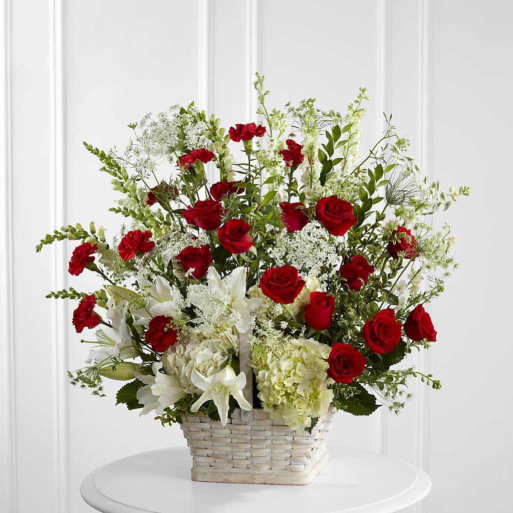 In Loving Memory Arrangement – Greater Fayetteville Flower Shop, Springdale AR