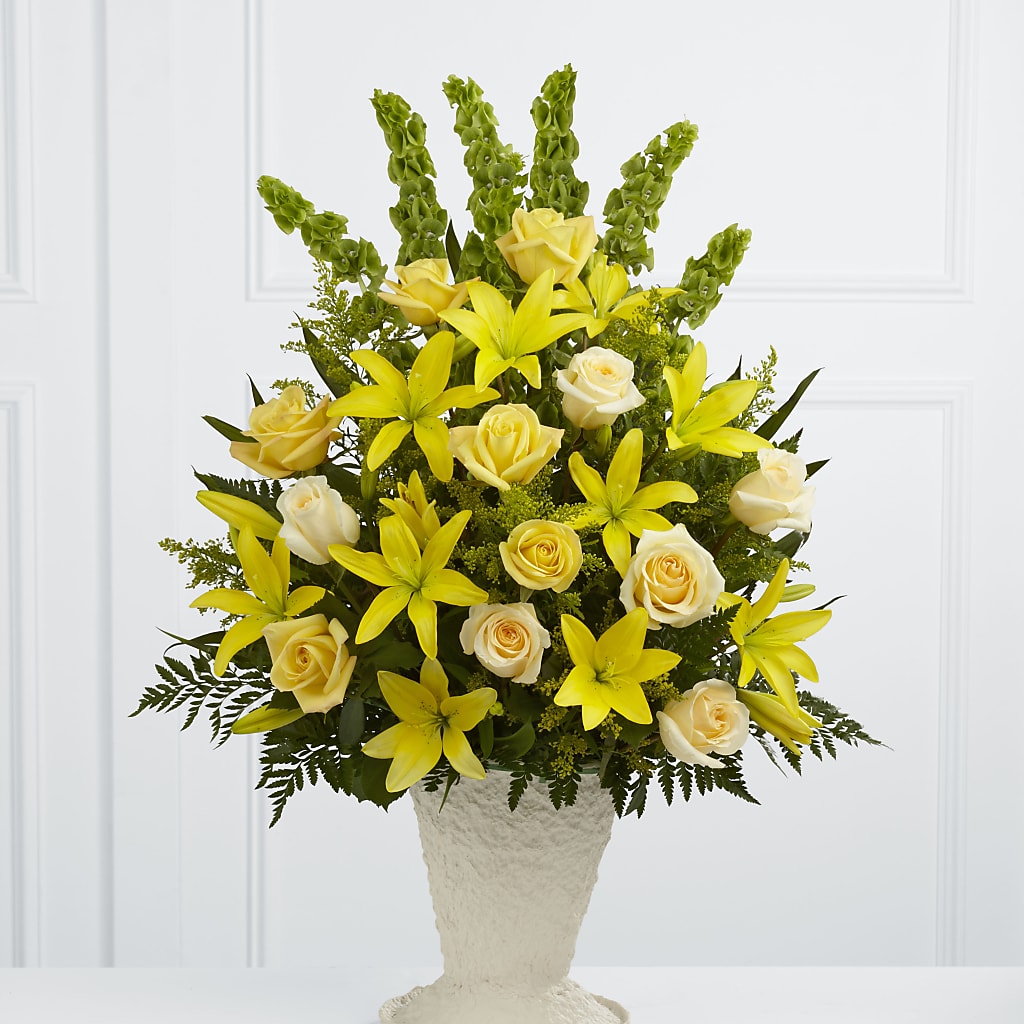 Golden Memories Arrangement – Greater Fayetteville Flower Shop, Springdale AR