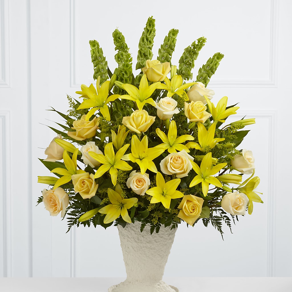 Golden Memories Arrangement – Greater Fayetteville Flower Shop, Springdale AR