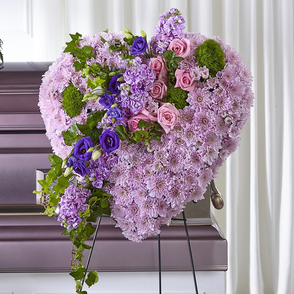 Treasured Love Standing Heart – Greater Fayetteville Flower Shop, Springdale AR