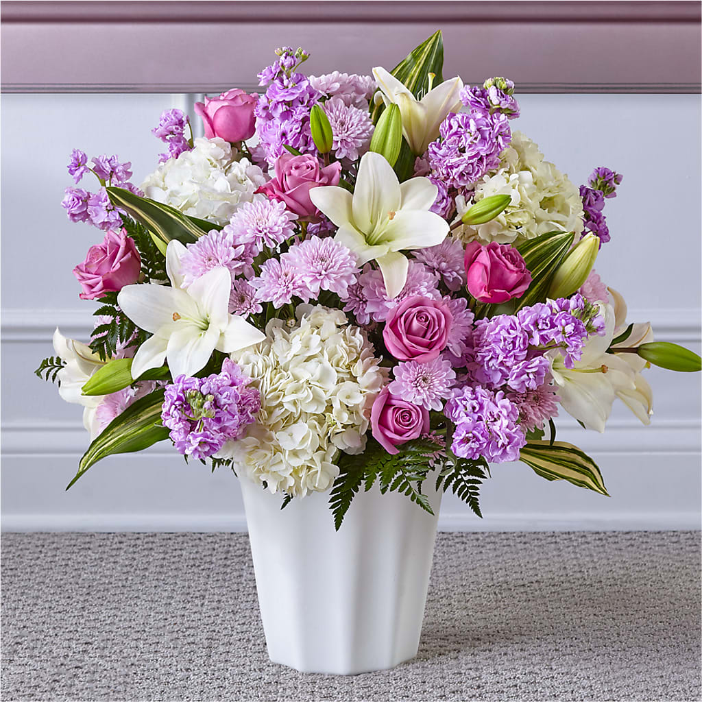 Heaven Sent Floor Basket – Greater Fayetteville Flower Shop, Springdale AR