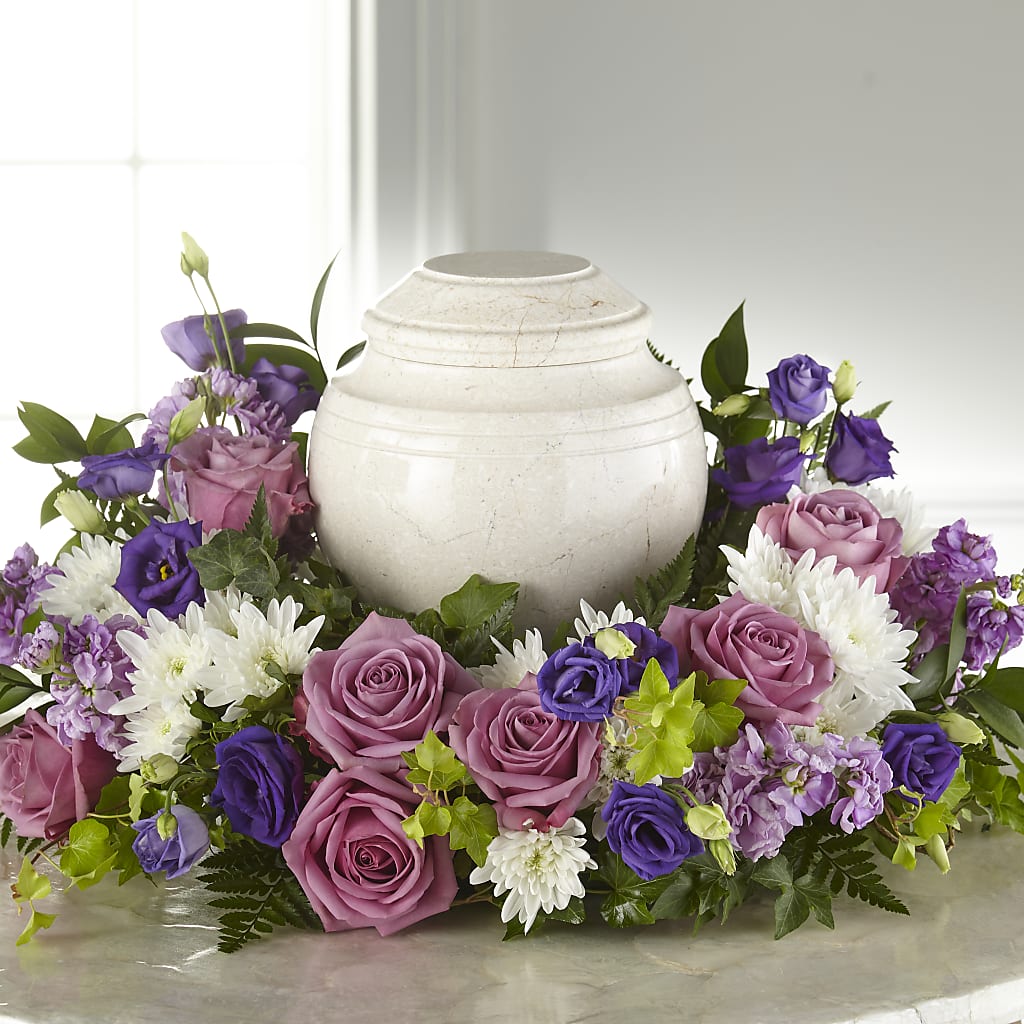 Blooming Sympathy Cremation Adornment – Greater Fayetteville Flower Shop, Springdale AR