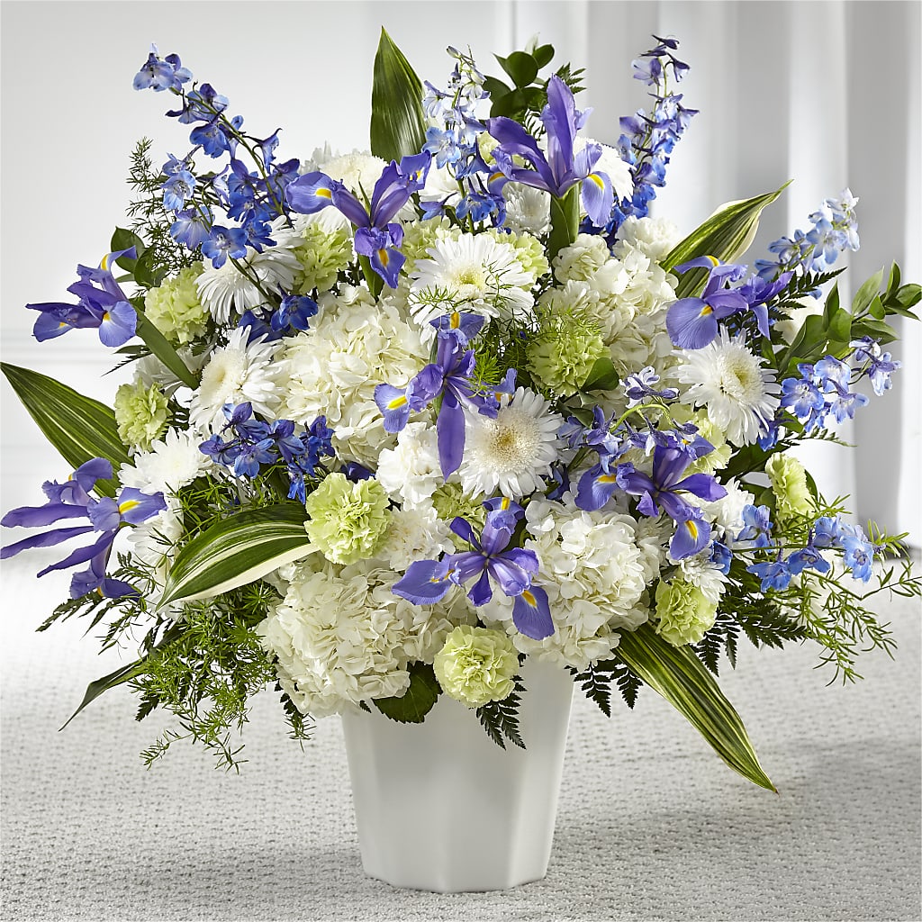 Soft Serenity Floor Basket – Greater Fayetteville Flower Shop, Springdale AR