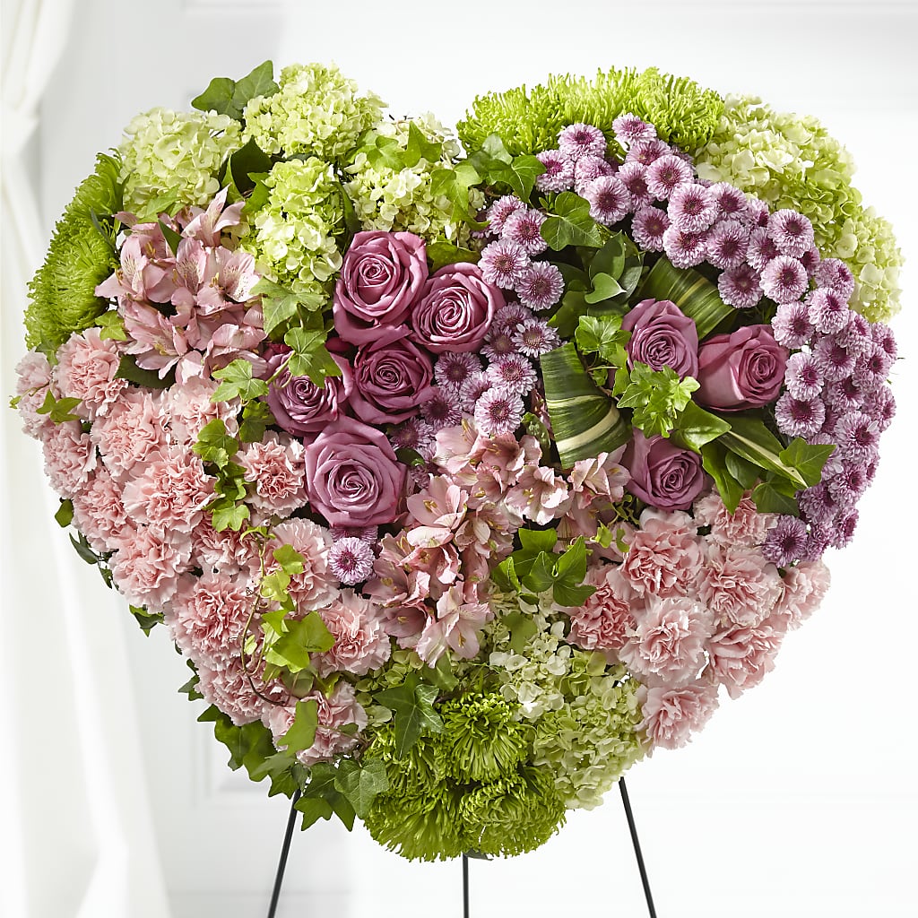 Heartwarming Standing Heart – Greater Fayetteville Flower Shop, Springdale AR