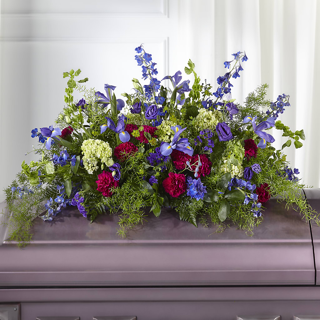 Always Treasured Casket Spray – Greater Fayetteville Flower Shop, Springdale AR