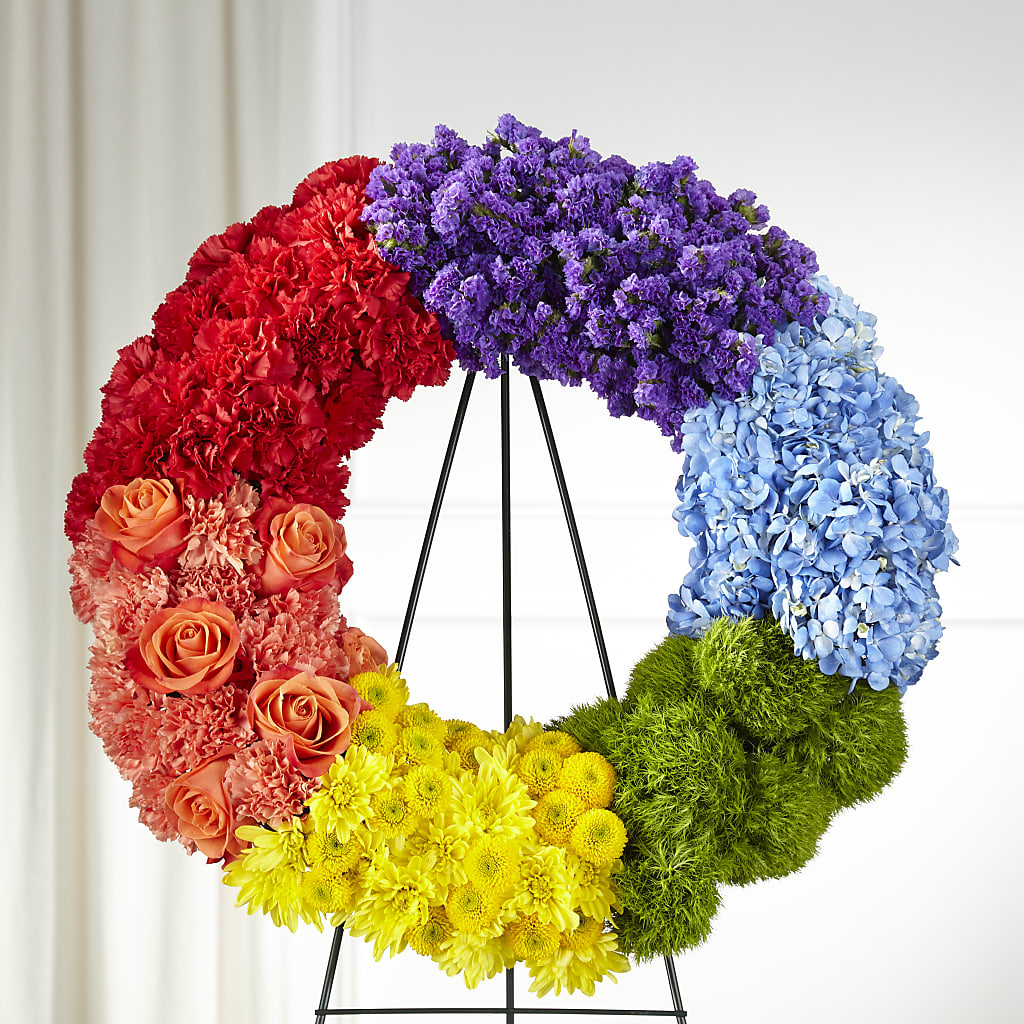 Circle of Love Wreath – Greater Fayetteville Flower Shop, Springdale AR