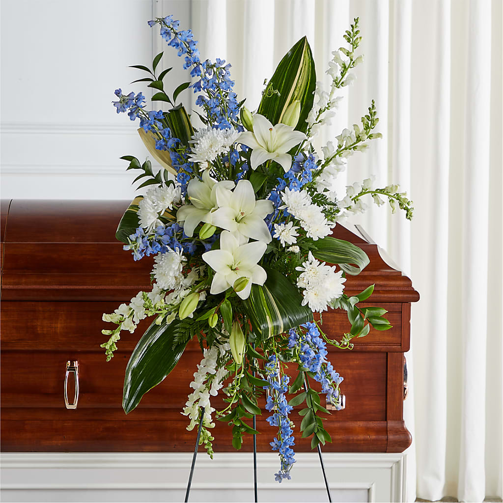 Eternal Impressions Standing Spray – Greater Fayetteville Flower Shop, Springdale AR