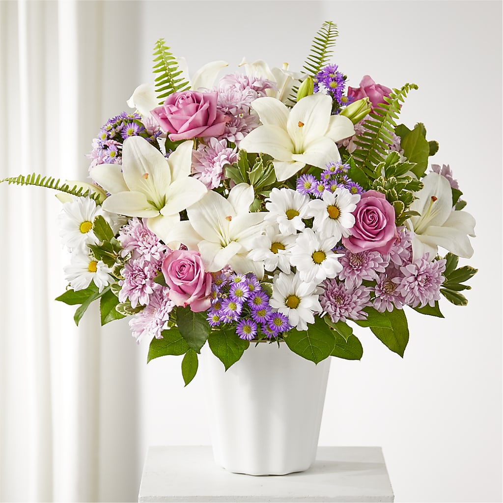 Warmest Thoughts Tabletop Basket – Greater Fayetteville Flower Shop, Springdale AR