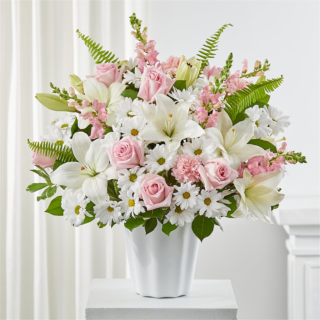 Soft Touch Tabletop Basket – Greater Fayetteville Flower Shop, Springdale AR