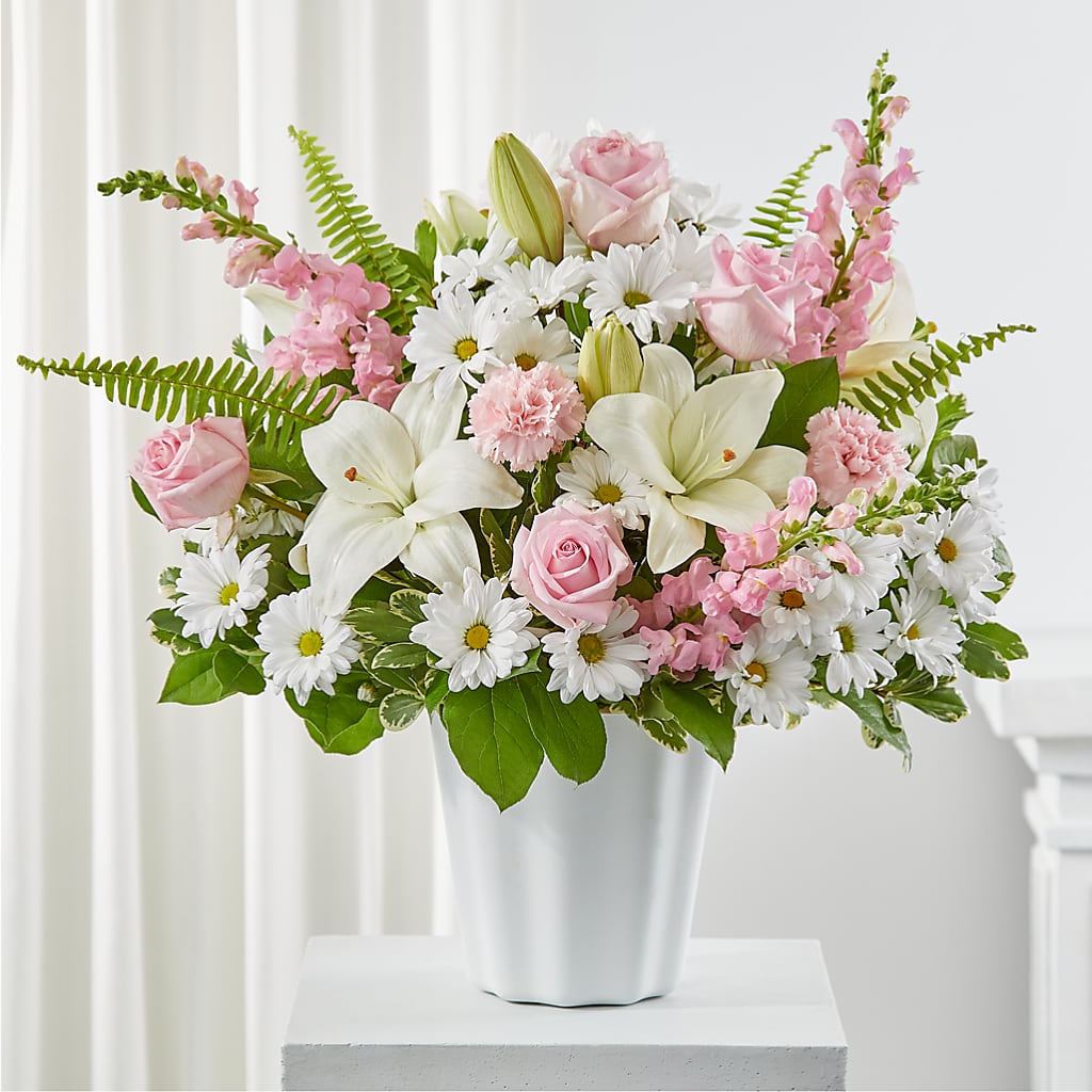 Soft Touch Tabletop Basket – Greater Fayetteville Flower Shop, Springdale AR