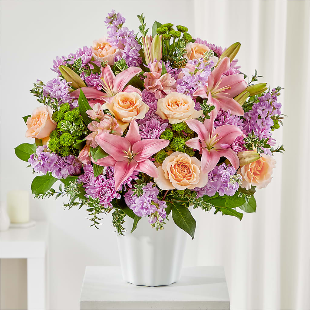 Supportive Embrace Tabletop Basket – Greater Fayetteville Flower Shop, Springdale AR