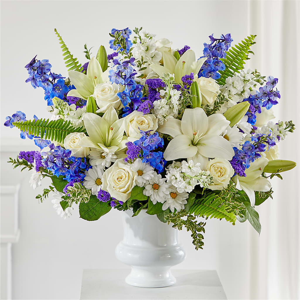 Expressions of Hope Urn Arrangement – Greater Fayetteville Flower Shop, Springdale AR