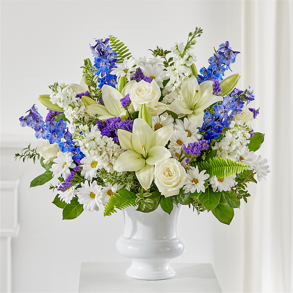 Expressions of Hope Urn Arrangement – Greater Fayetteville Flower Shop, Springdale AR