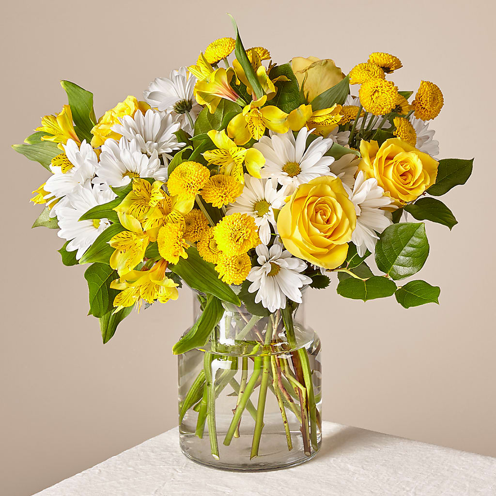 Sunny Sentiments Bouquet – Greater Fayetteville Flower Shop, Springdale AR