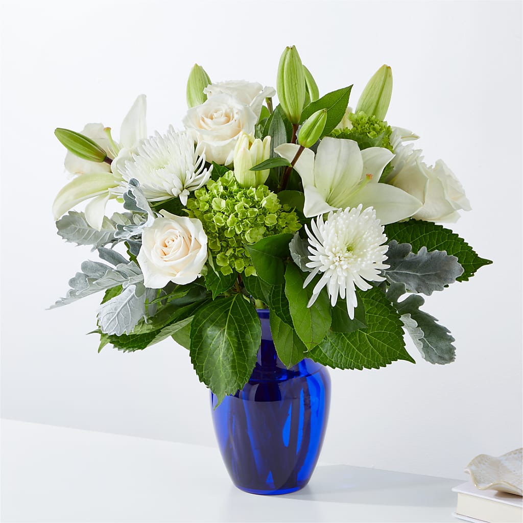Snowy Dreams Bouquet – Greater Fayetteville Flower Shop, Springdale AR