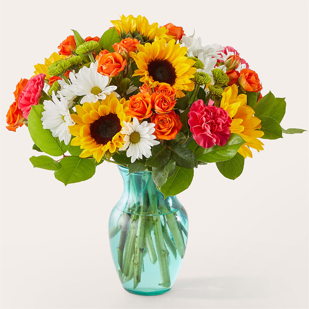 Sun-drenched Blooms Bouquet – Greater Fayetteville Flower Shop, Springdale AR