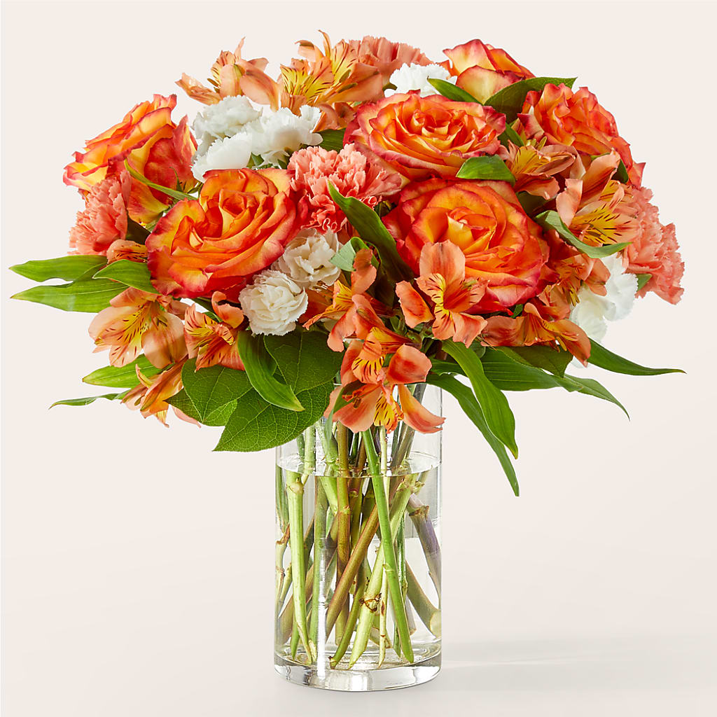Apricot Glow Bouquet – Greater Fayetteville Flower Shop, Springdale AR