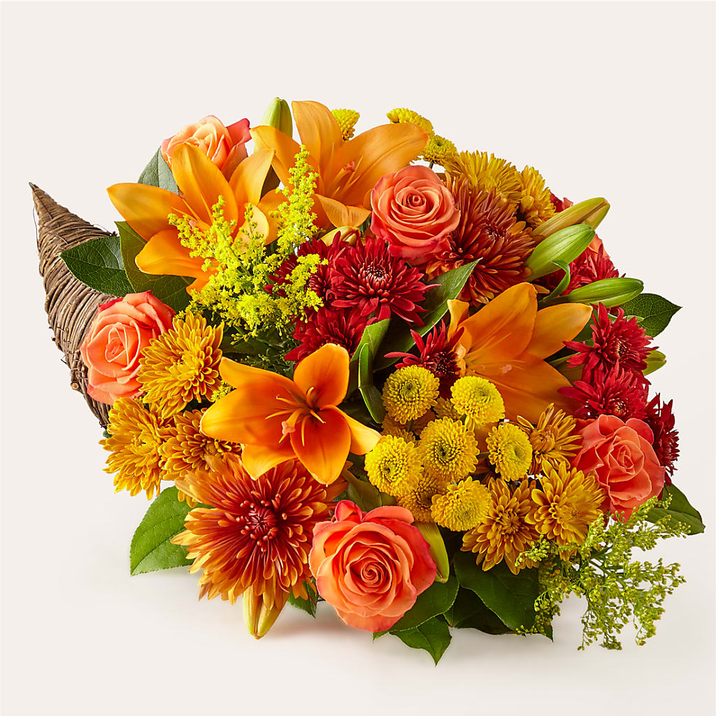 Feast of Color Cornucopia – Greater Fayetteville Flower Shop, Springdale AR