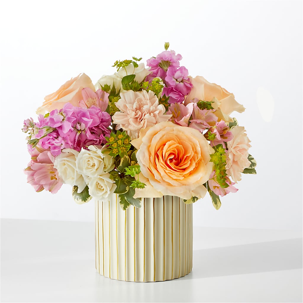 Paradise Bouquet with Ivory Vase – Greater Fayetteville Flower Shop, Springdale AR