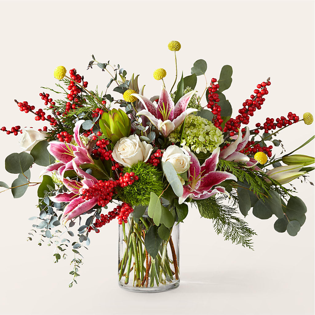 Berry & Bright Bouquet – Greater Fayetteville Flower Shop, Springdale AR