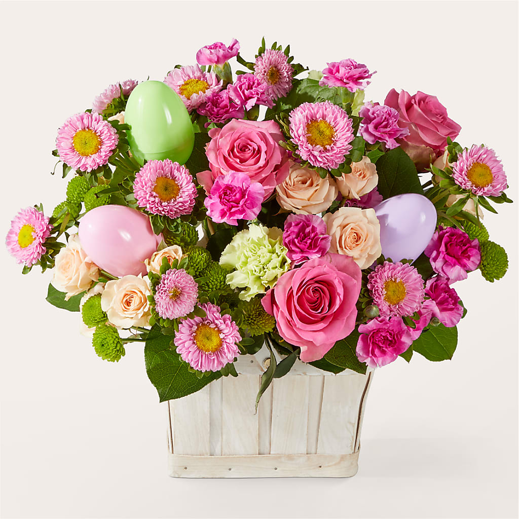 Get Eggcited Basket – Greater Fayetteville Flower Shop, Springdale AR