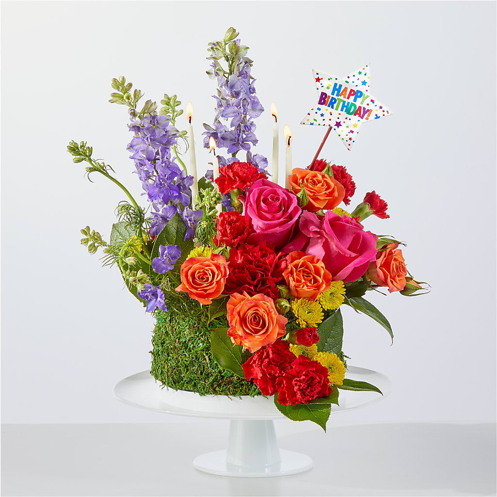Best Year Yet Floral Cake – Greater Fayetteville Flower Shop, Springdale AR