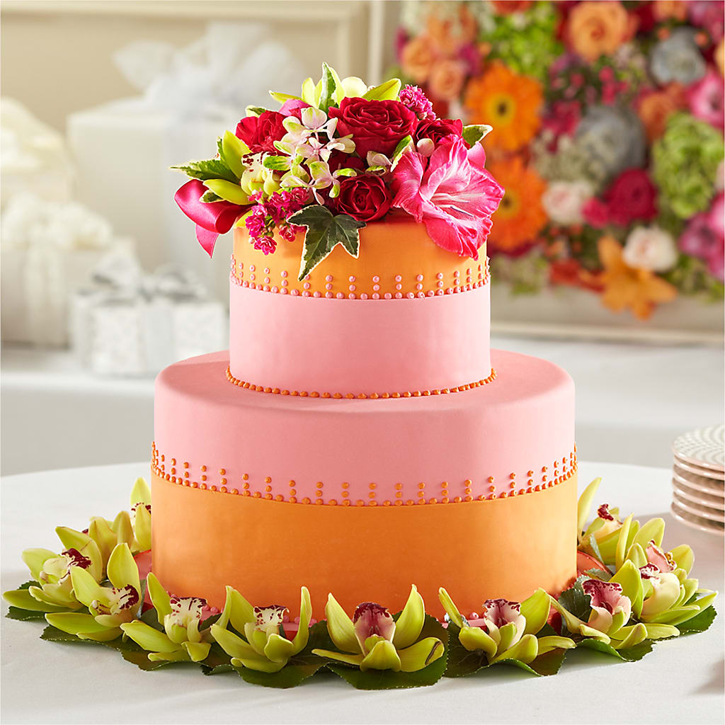 Sweet Citrus Cake Decor – Greater Fayetteville Flower Shop, Springdale AR