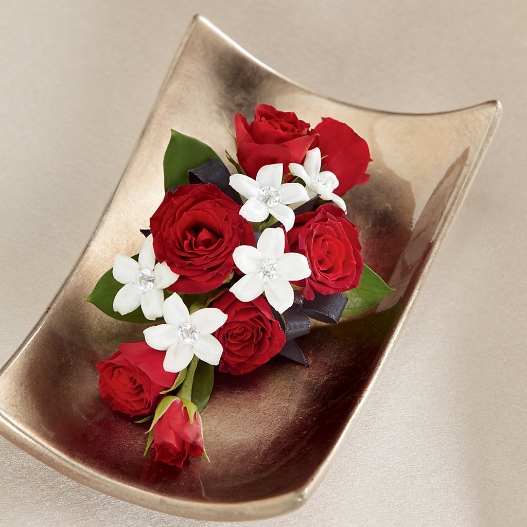 Poetry Corsage – Greater Fayetteville Flower Shop, Springdale AR