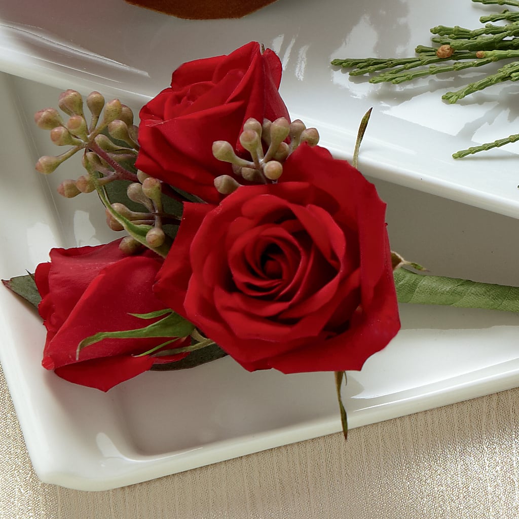 Red Spray Rose Boutonniere – Greater Fayetteville Flower Shop, Springdale AR