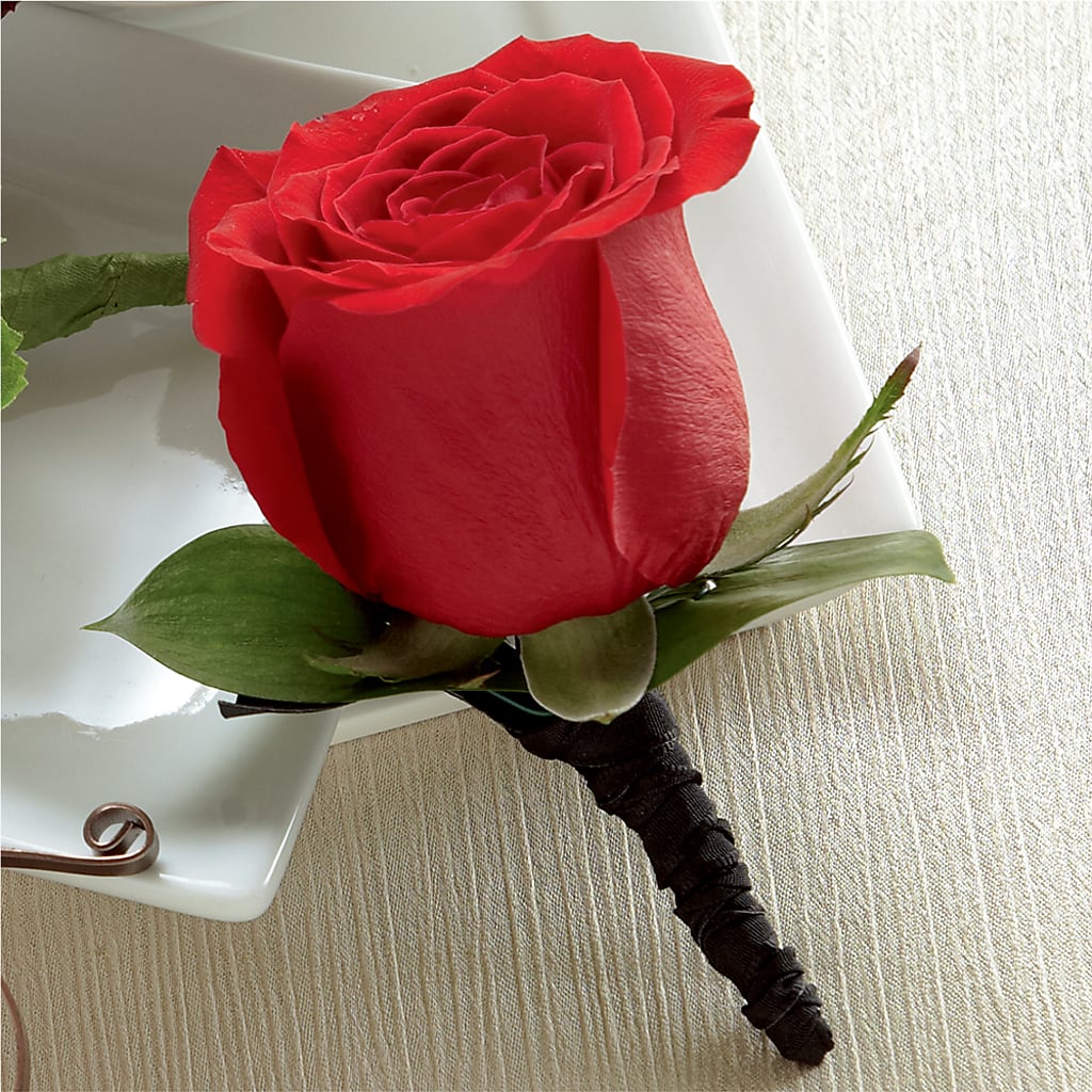 Red Rose Boutonniere – Greater Fayetteville Flower Shop, Springdale AR