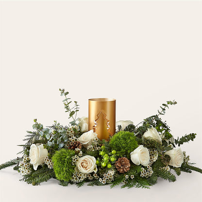 Chestnuts Roasting Centerpiece –  Greater Fayetteville Flower Shop, Springdale AR