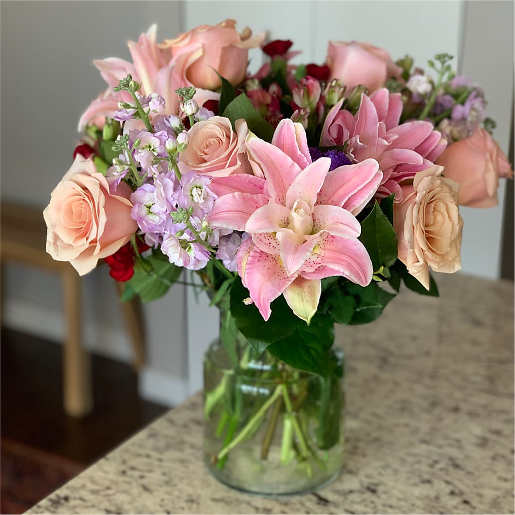 Romantique Bouquet –  Greater Fayetteville Flower Shop, Springdale AR