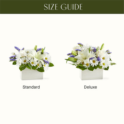 Beyond Blue Box Bouquet –  Greater Fayetteville Flower Shop, Springdale AR