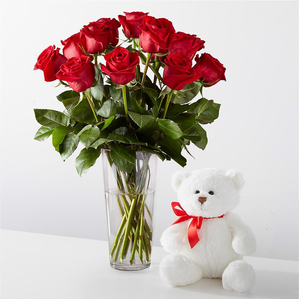 Romantic Long Stem Red Rose Bouquet Bundles –  Greater Fayetteville Flower Shop, Springdale AR