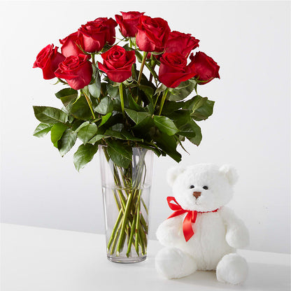 Romantic Long Stem Red Rose Bouquet Bundles –  Greater Fayetteville Flower Shop, Springdale AR