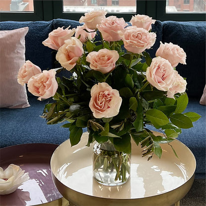 Long Stem Pink Rose Bouquet –  Greater Fayetteville Flower Shop, Springdale AR