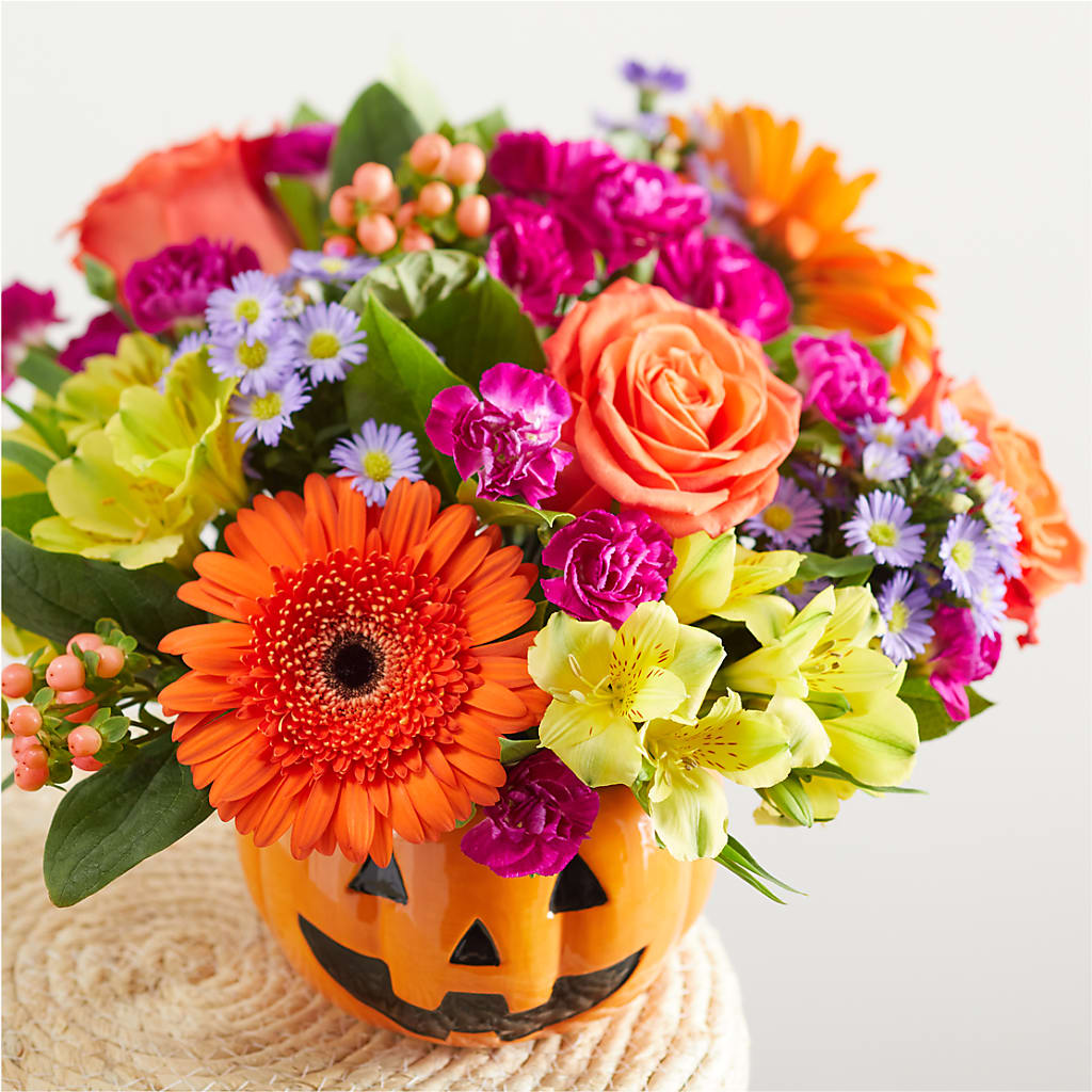 Tricks & Treats Pumpkin –  Greater Fayetteville Flower Shop, Springdale AR